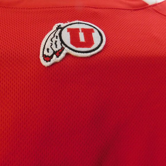 Under Armour Heat Gear UTAH NCAA Red Jersey Men's XXL NEW - Picture 7 of 7
